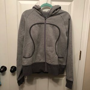 LULULEMON SCUBA HOODIE EUC SIZE 8-10